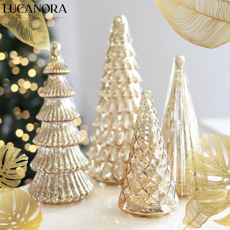 Frostvale™ Błyszczące choinki