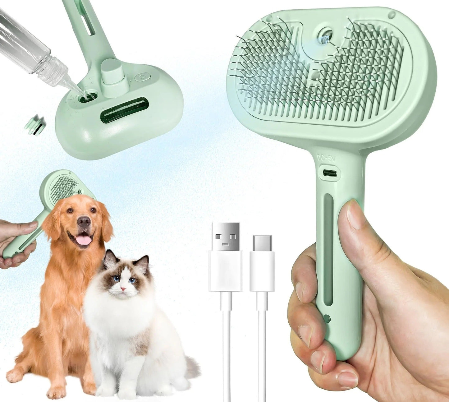 FurFree™ Samoczyszcząca szczotka dla zwierząt