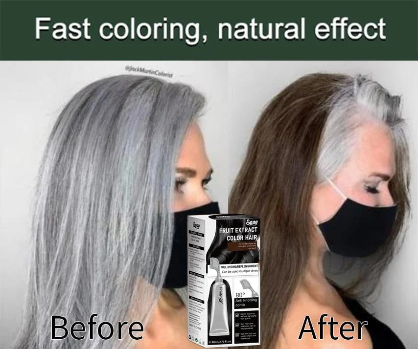 GlowBrush™ Naturalna farba do włosów