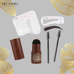 GlowUp™ Zestaw - stempel do brwi + szablony