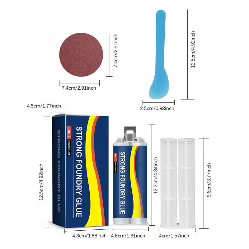 GlueMaster™ Supermocny klej do metalu i twardych materiałów