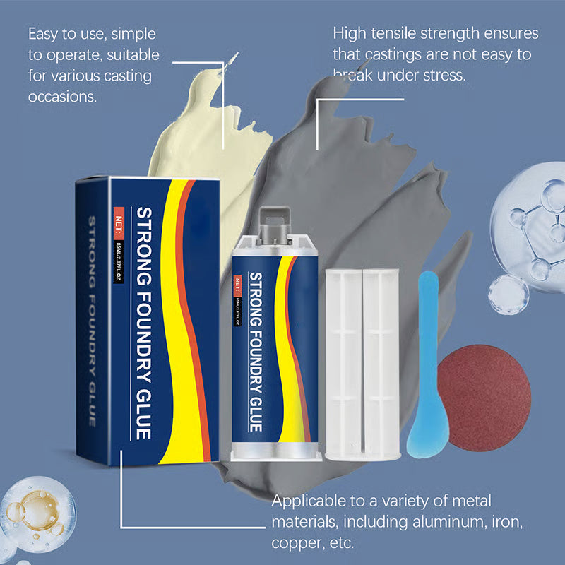 GlueMaster™ Supermocny klej do metalu i twardych materiałów