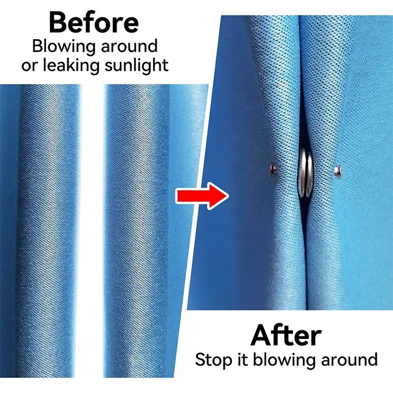 HoldDrape™ Magnetyczne uchwyty na zasłony