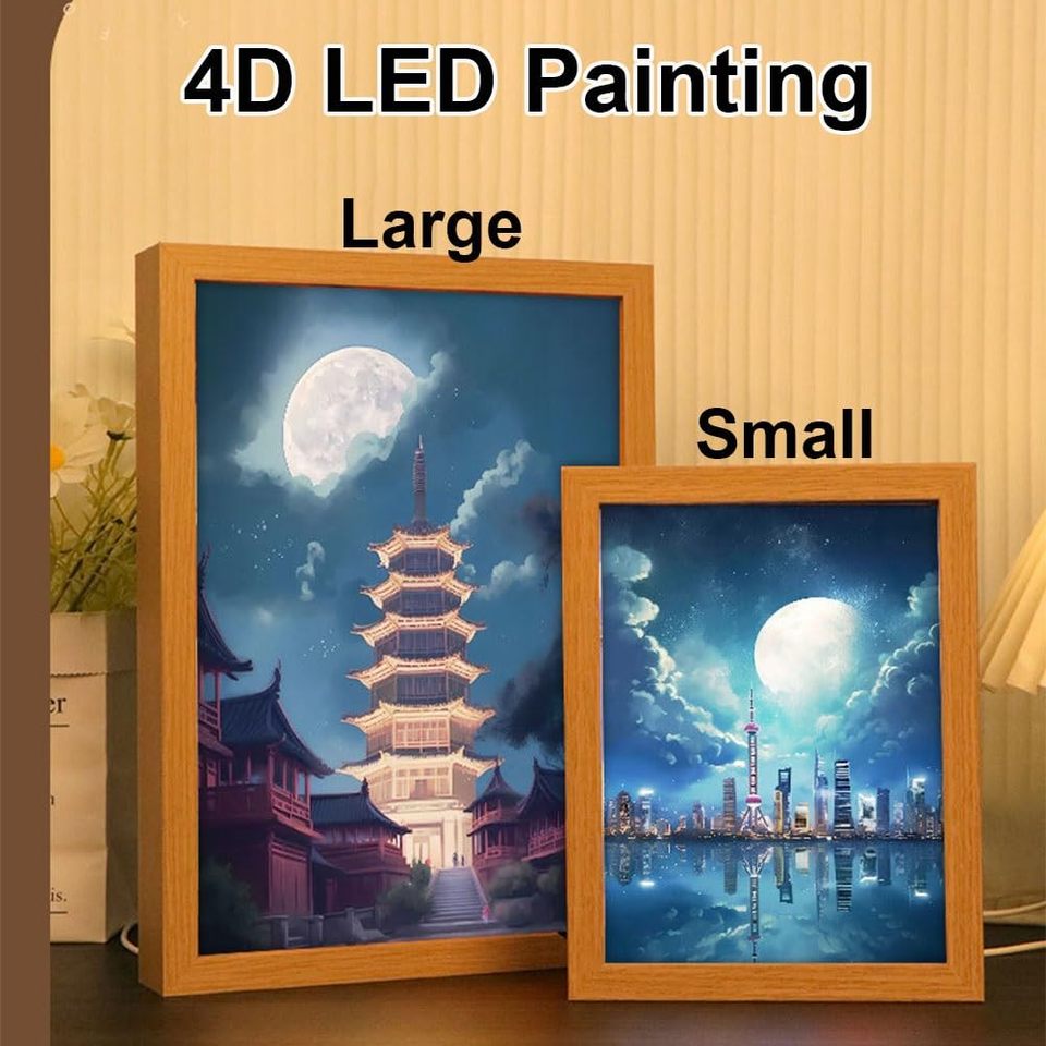HolyLume™  Lampka nocna 4D LED Malowany Jezus