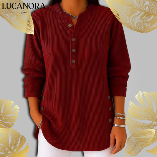 Iris Galasso™ Luźny sweter damski