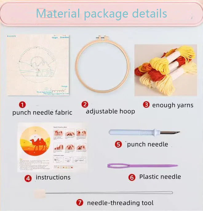JoyStitch™ Zestaw do haftowania bożonarodzeniowego