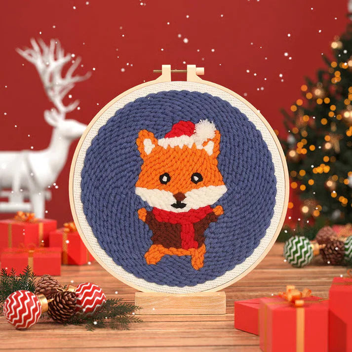 JoyStitch™ Zestaw do haftowania bożonarodzeniowego