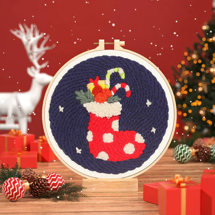 JoyStitch™ Zestaw do haftowania bożonarodzeniowego
