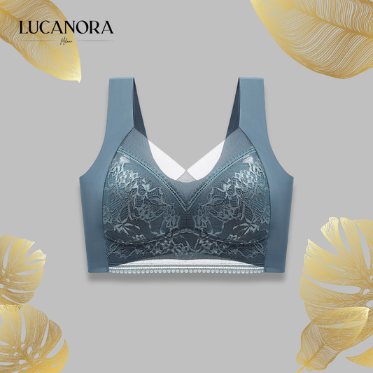 LaceLuxe™ Biustonosz damski z koronki Ice Silk