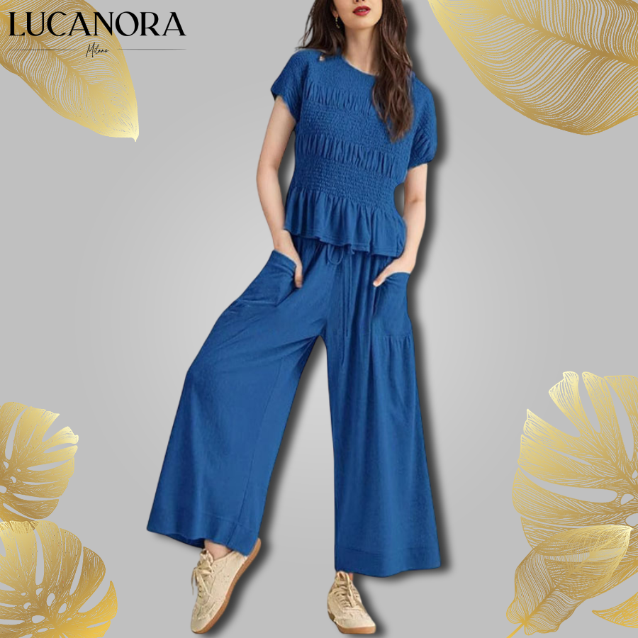 Liberata Fagnani™ Stylowy i wygodny dwuczęściowy komplet