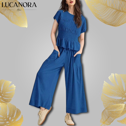 Liberata Fagnani™ Stylowy i wygodny dwuczęściowy komplet