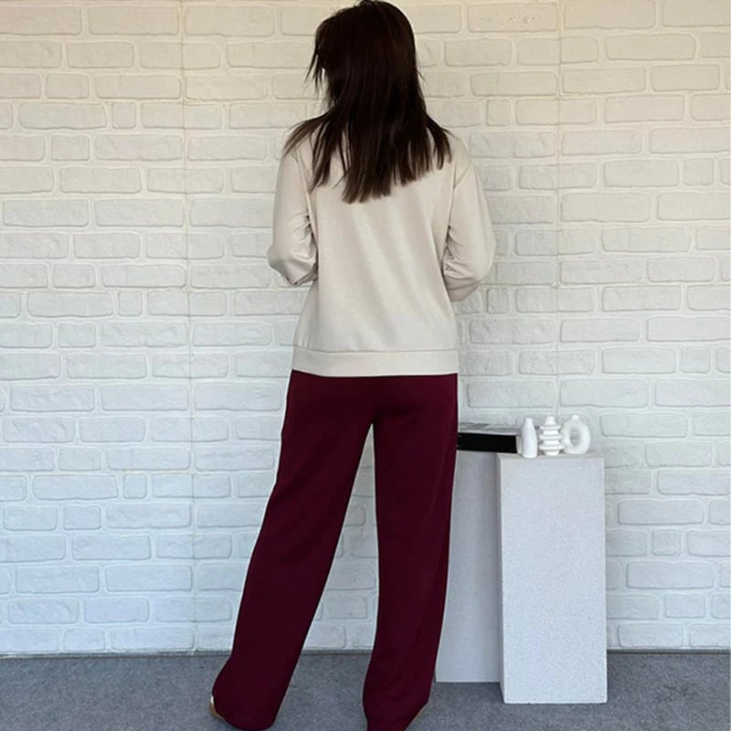 Liboria Villanova™ Damski dwuczęściowy komplet casualowy