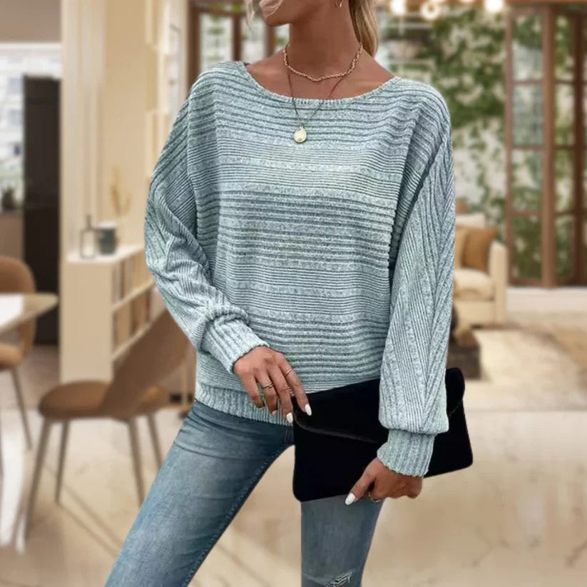 Licia Di Cola™ Stylowy sweter damski o wygodnym kroju