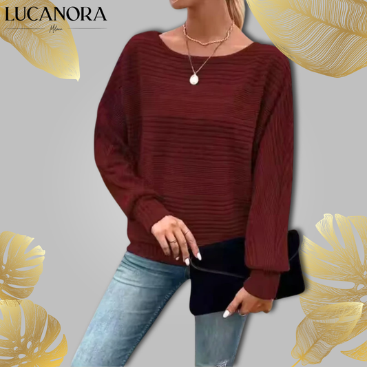 Licia Di Cola™ Stylowy sweter damski o wygodnym kroju