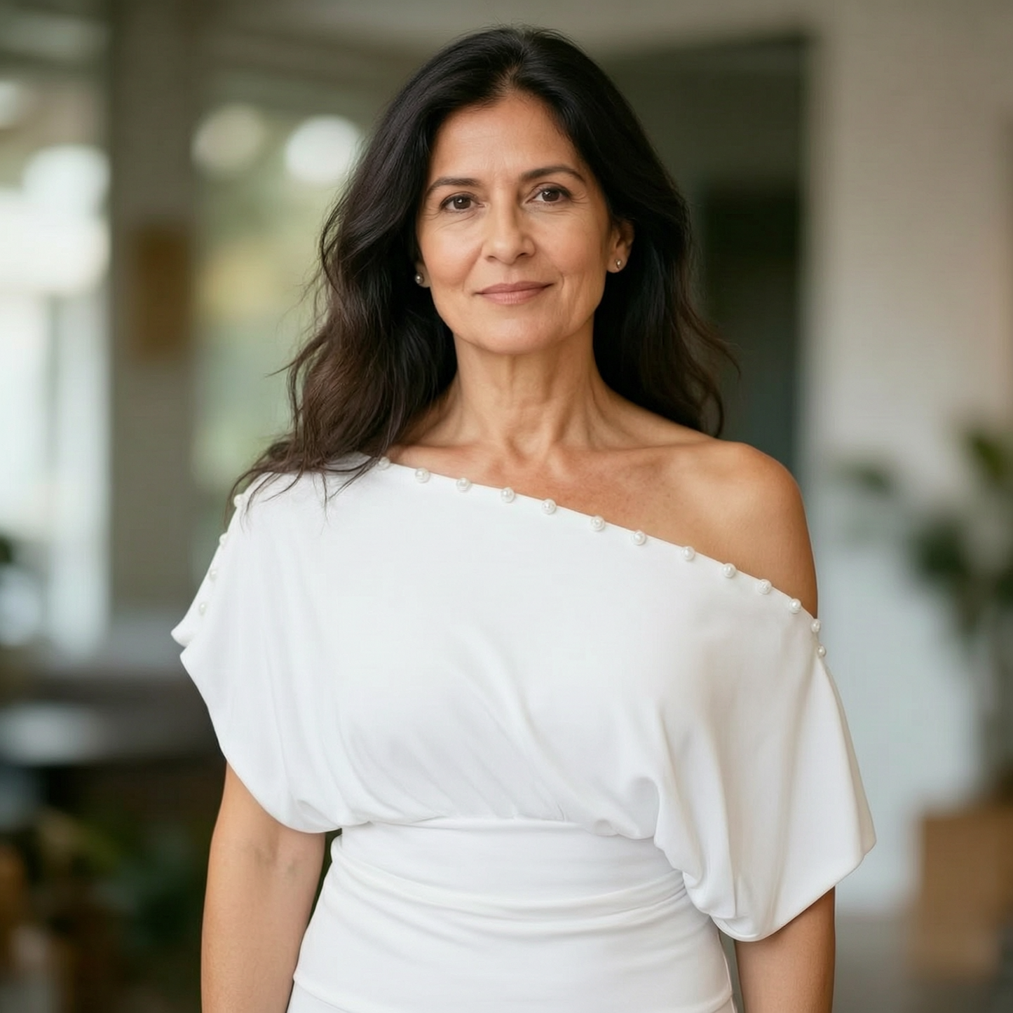 Loredana Chinaglia™ Bluzka z guzikami na dzień i wieczór