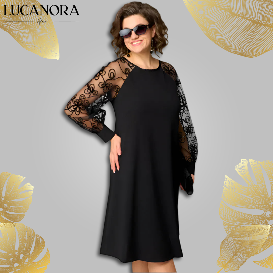 Lorena Molinari™ Sukienka z długimi rękawami