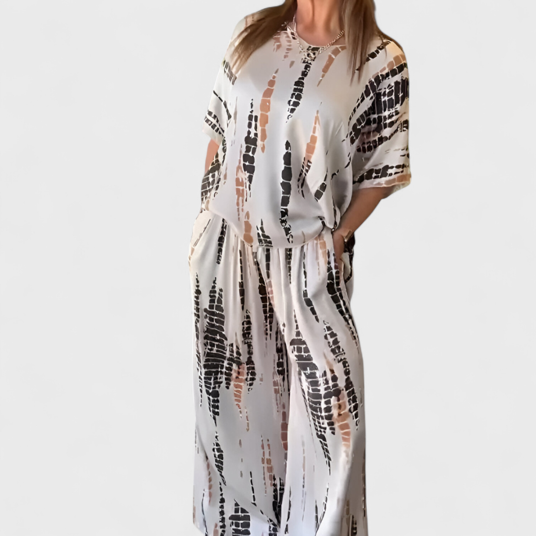 Lucia Paola™ Zestaw satynowy na co dzień