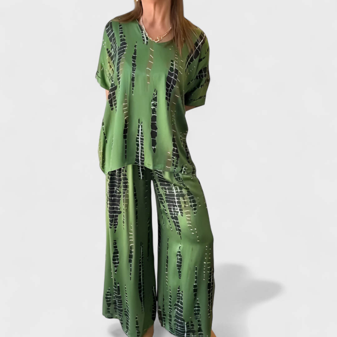 Lucia Paola™ Zestaw satynowy na co dzień