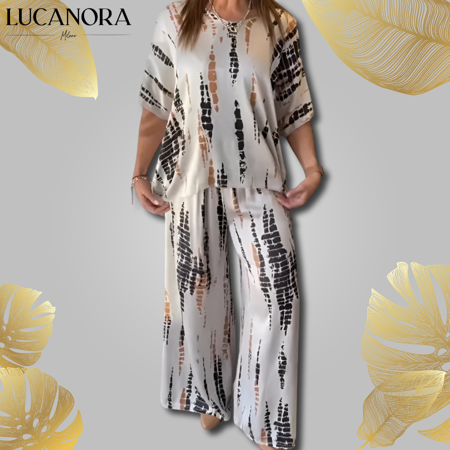 Lucia Paola™ Zestaw satynowy na co dzień