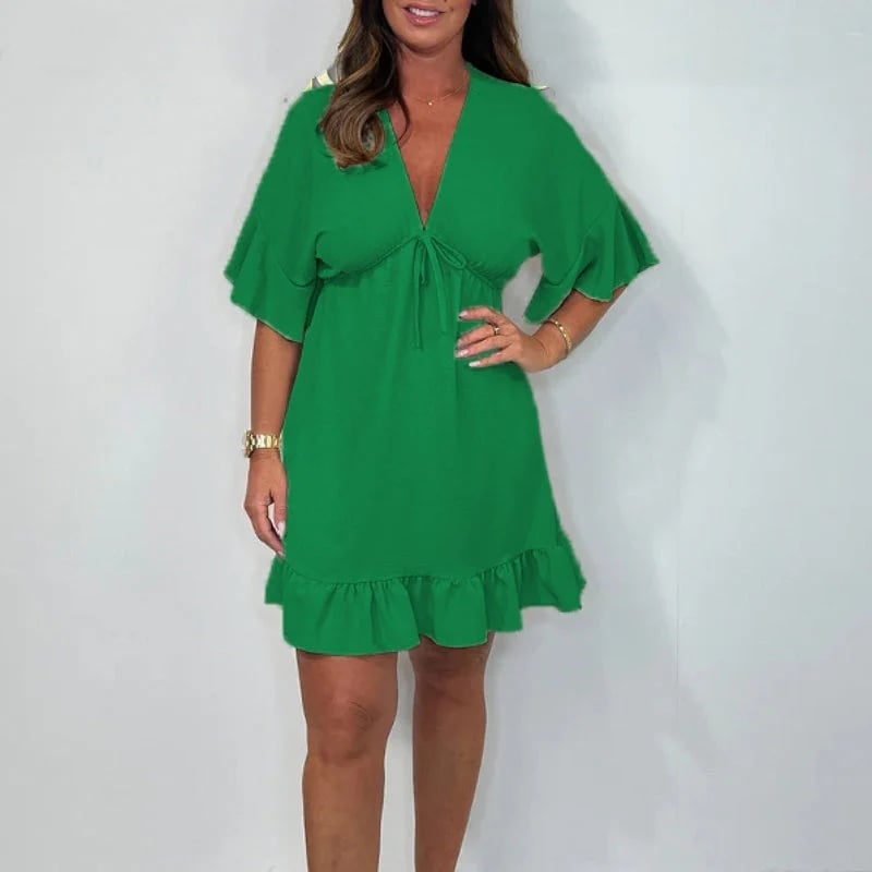 Lucrezia Corvo™ Damska Mini Sukienka