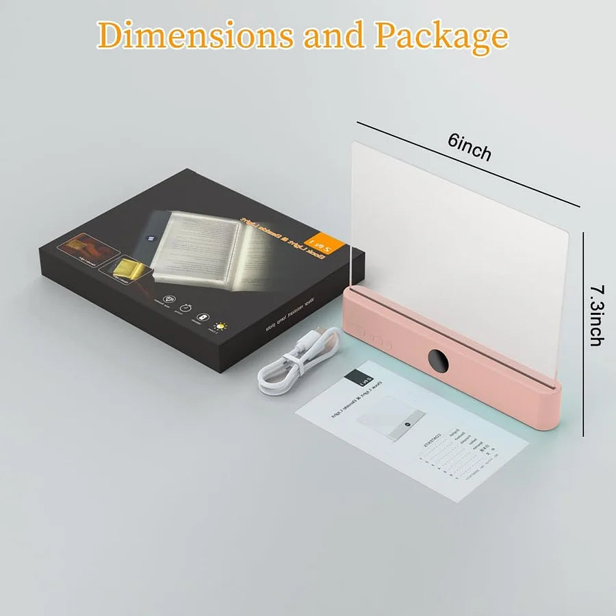 LumiBook™ Lampa do czytania LED z akumulatorem