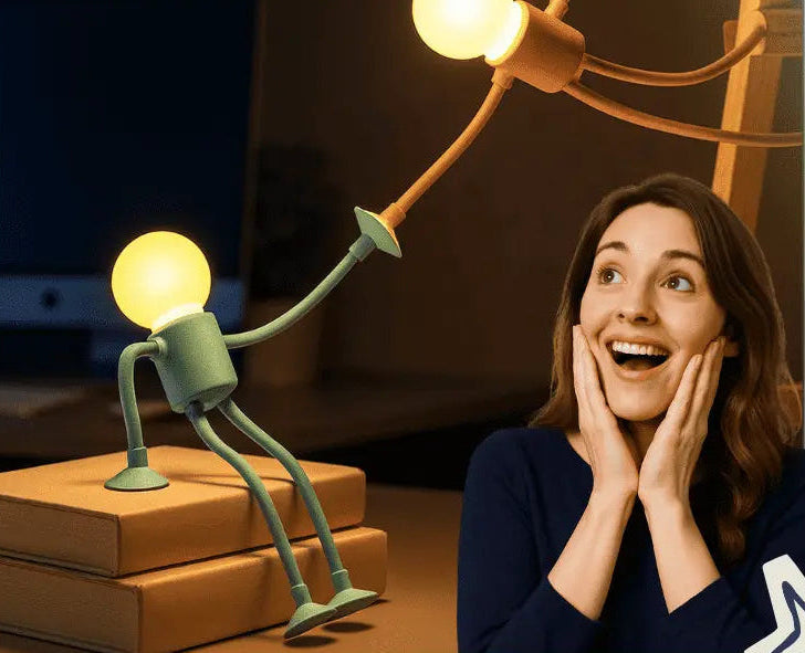 LumiBright™ Lampka nocna w kształcie ludzika