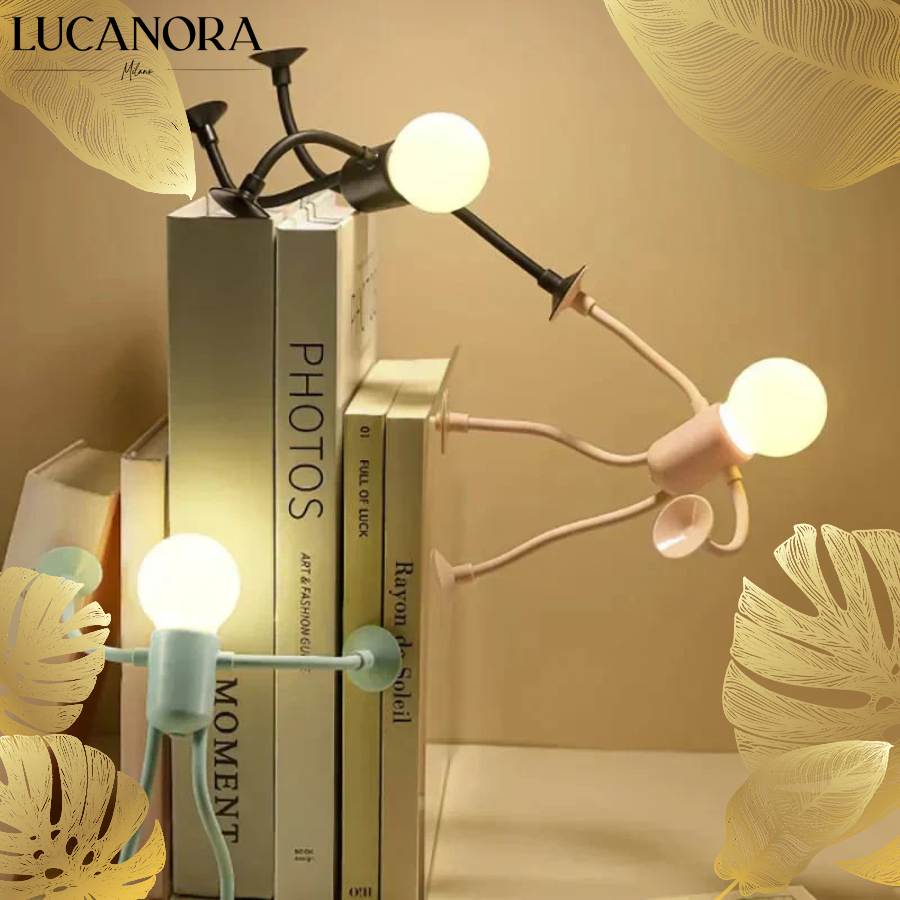 LumiBright™ Lampka nocna w kształcie ludzika