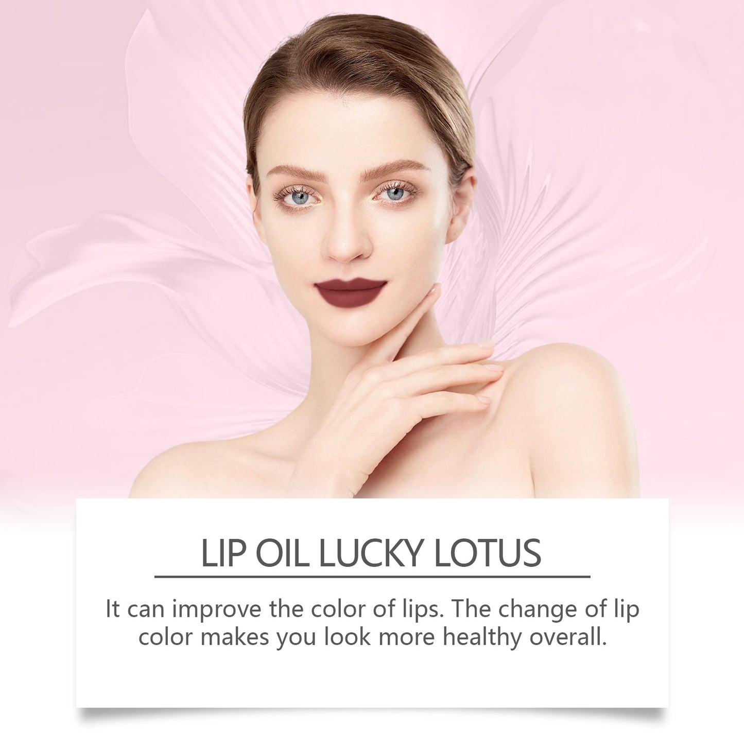 LumiLips™ Olejek nawilżający do ust z subtelnym odcieniem