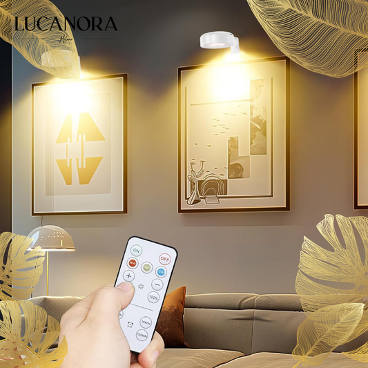 LumiMag™ Magnetyczna bezprzewodowa lampa LED do podświetlania obrazów z 13 trybami światła