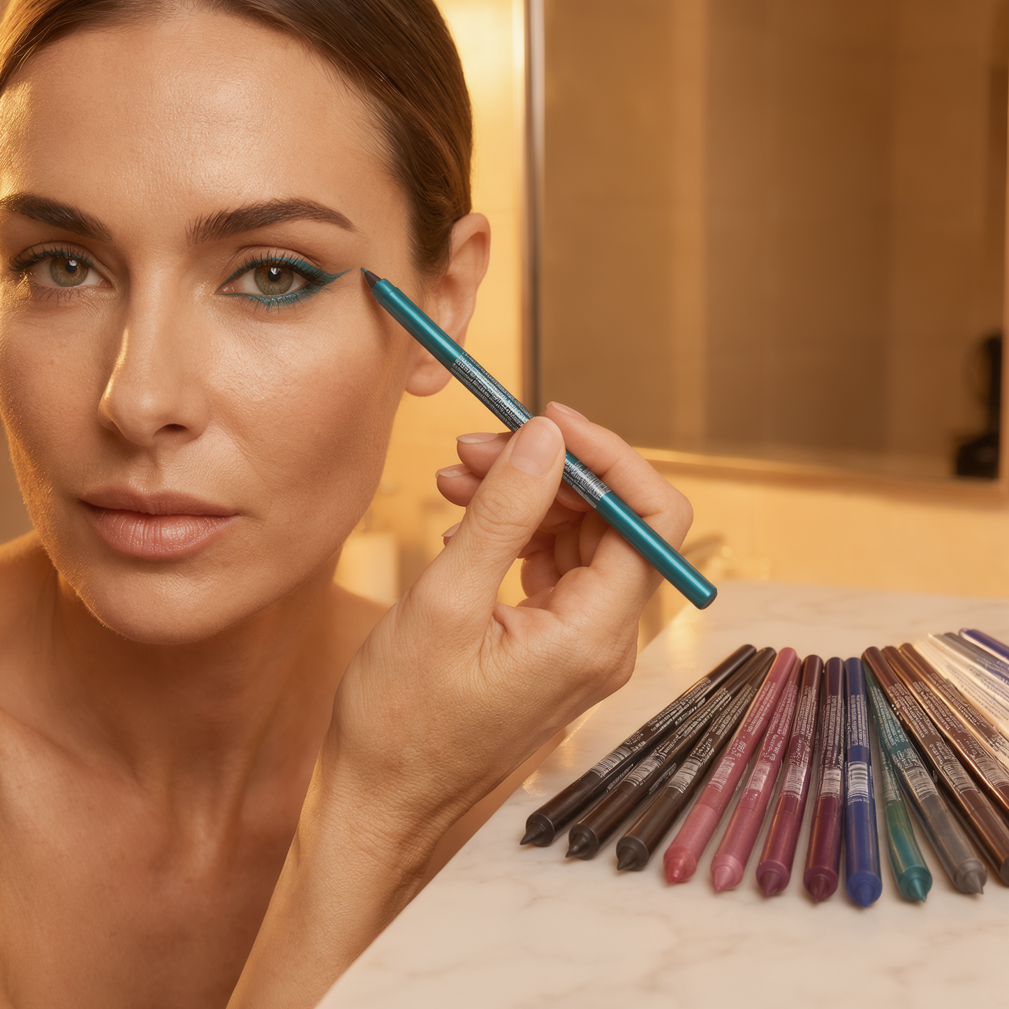 Luminashe™ Kolorowe żelowe kredki do oczu z efektem shimmer