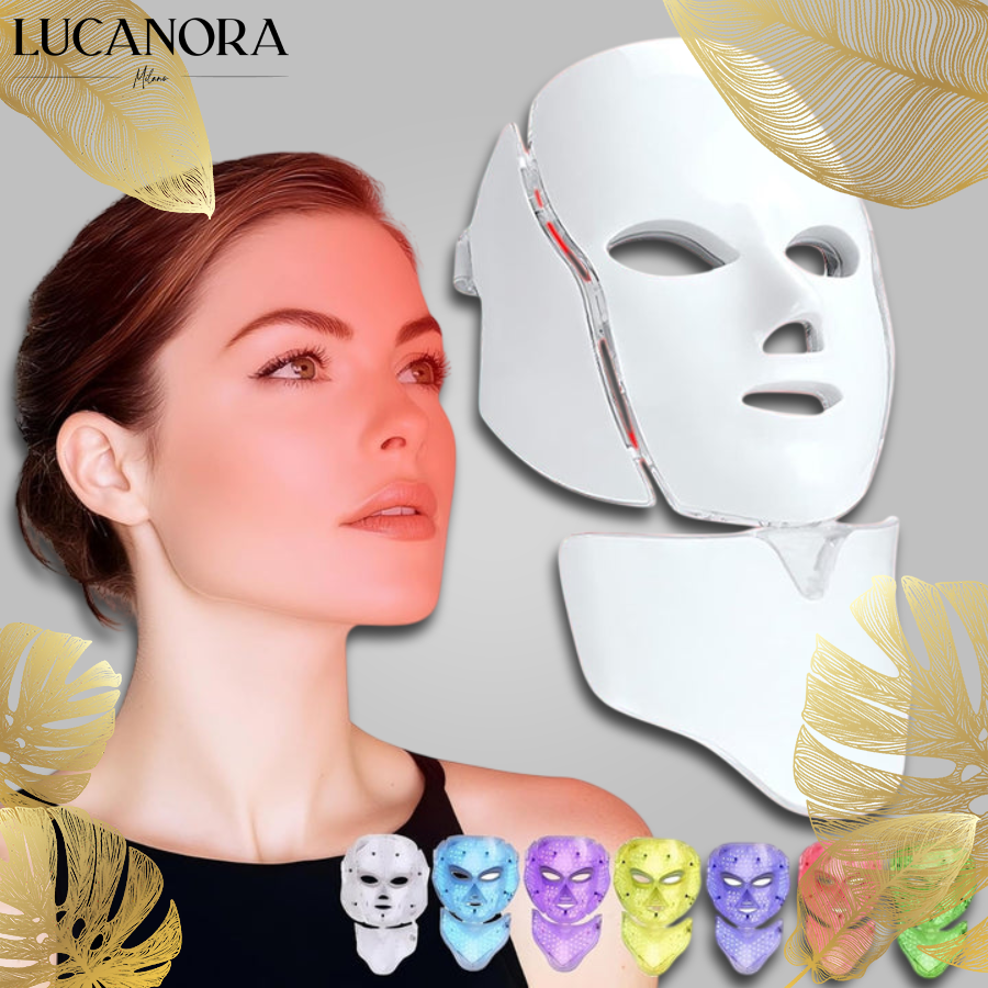 Luminea™ Maska LED dla promiennej skóry