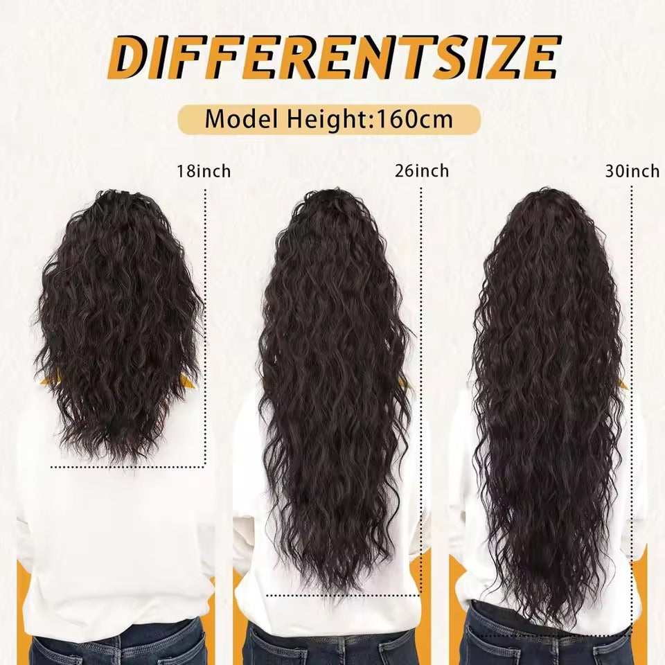 LuxeTail™ Doczepiane włosy w formie kucyka