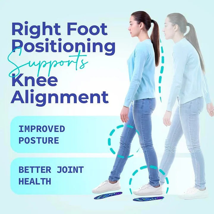 MagnoEase™ Wkładki do butów Akupresura Komfort