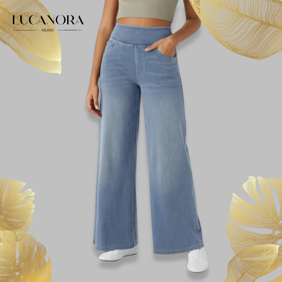 Maura Galante™ Wygodne dżinsy z wysokim stanem