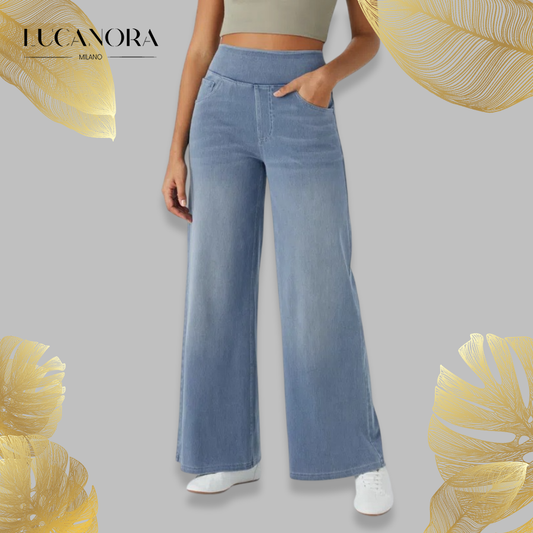 Maura Galante™ Wygodne dżinsy z wysokim stanem