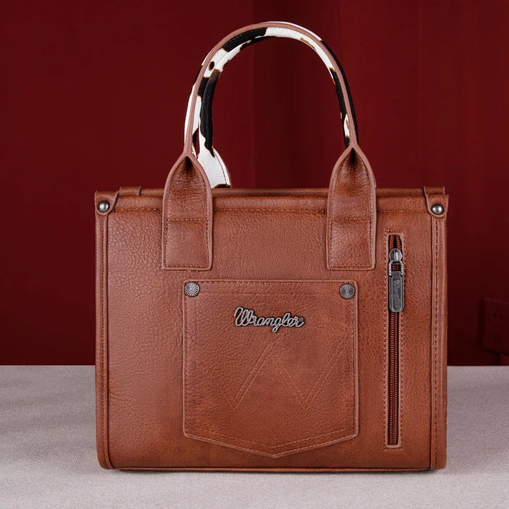 Miriam Cenci™ Torba na ramię ze wzorem w krowie łatki