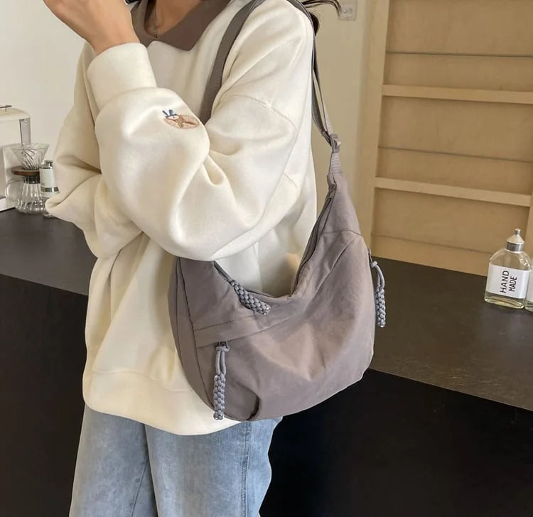 Norma Barrella™ Damska modna i pojemna torba na ramię