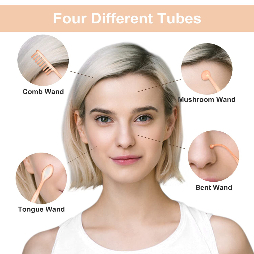 NueDerma™ Różdżka kosmetyczna do pielęgnacji skóry prądem wysokiej częstotliwości