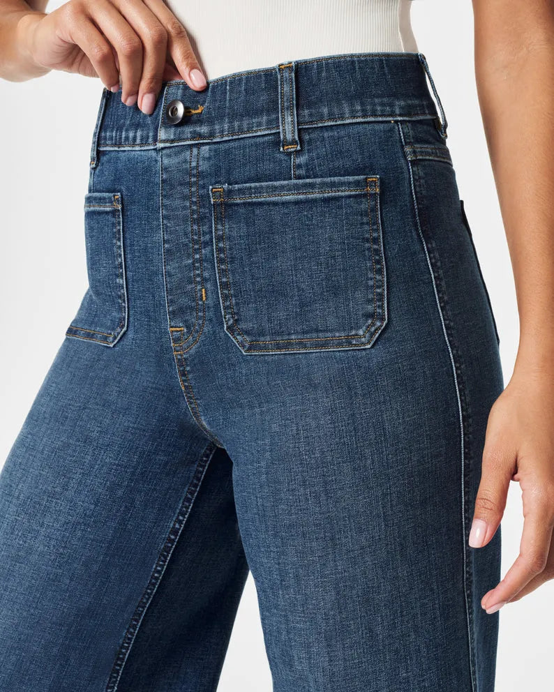 Ombretta Cotta™ Damskie jeansy z szerokimi nogawkami