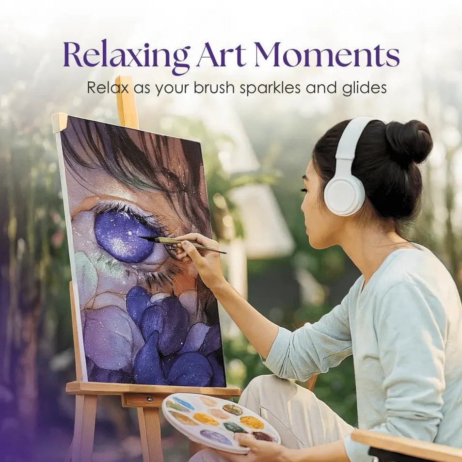 PaintLyric™ Zestaw farb brokatowych