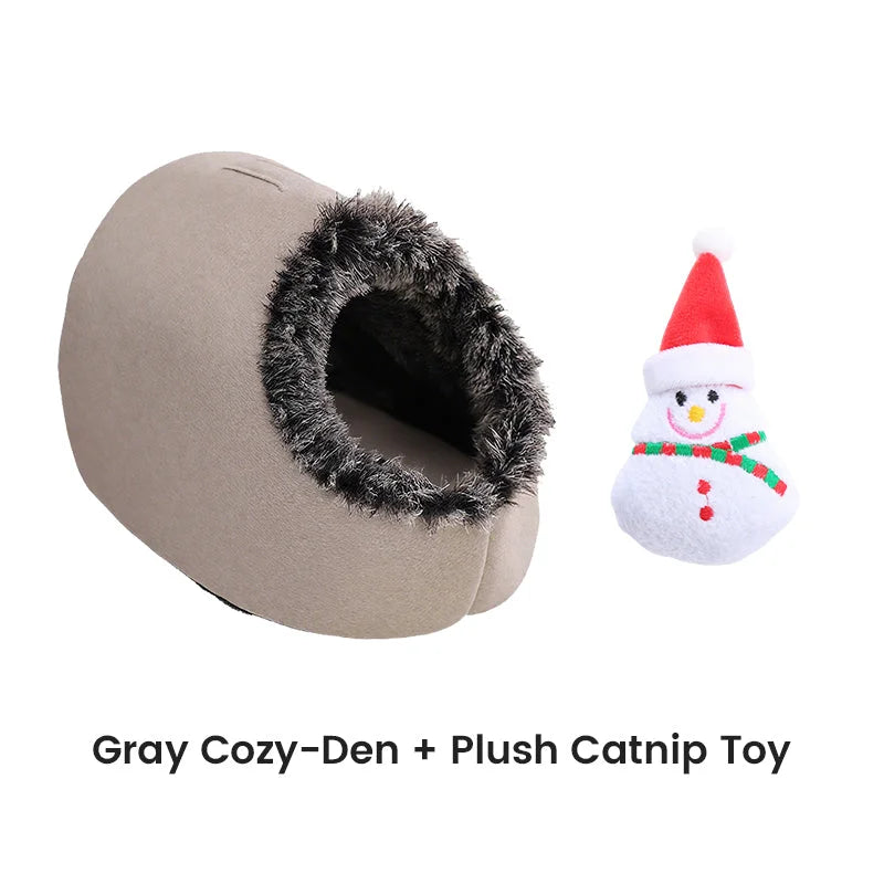 PawHaven™ Ciepłe zimowe legowisko dla zwierząt