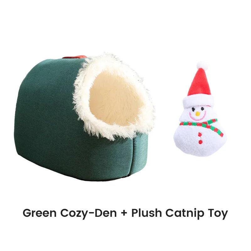 PawHaven™ Ciepłe zimowe legowisko dla zwierząt