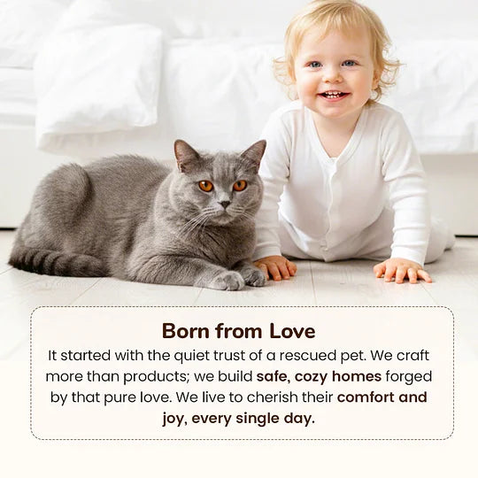 PawHaven™ Ciepłe zimowe legowisko dla zwierząt