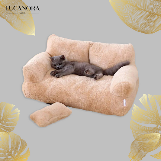 PawSafe Haven™ Kojąca sofa dla zwierząt