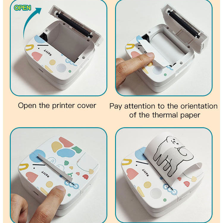 PrintMate™ Przenośna mini drukarka