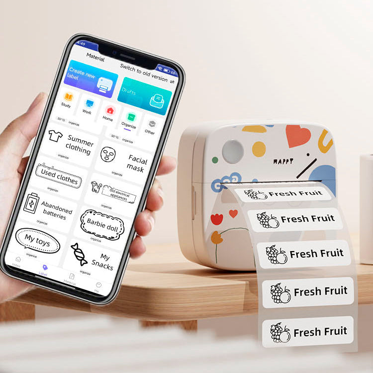 PrintMate™ Przenośna mini drukarka