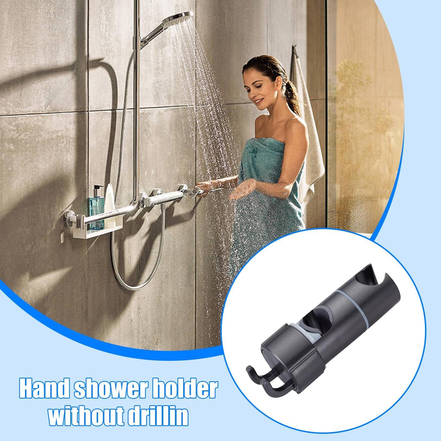 EasyShower™ Uchwyt prysznicowy bez wiercenia