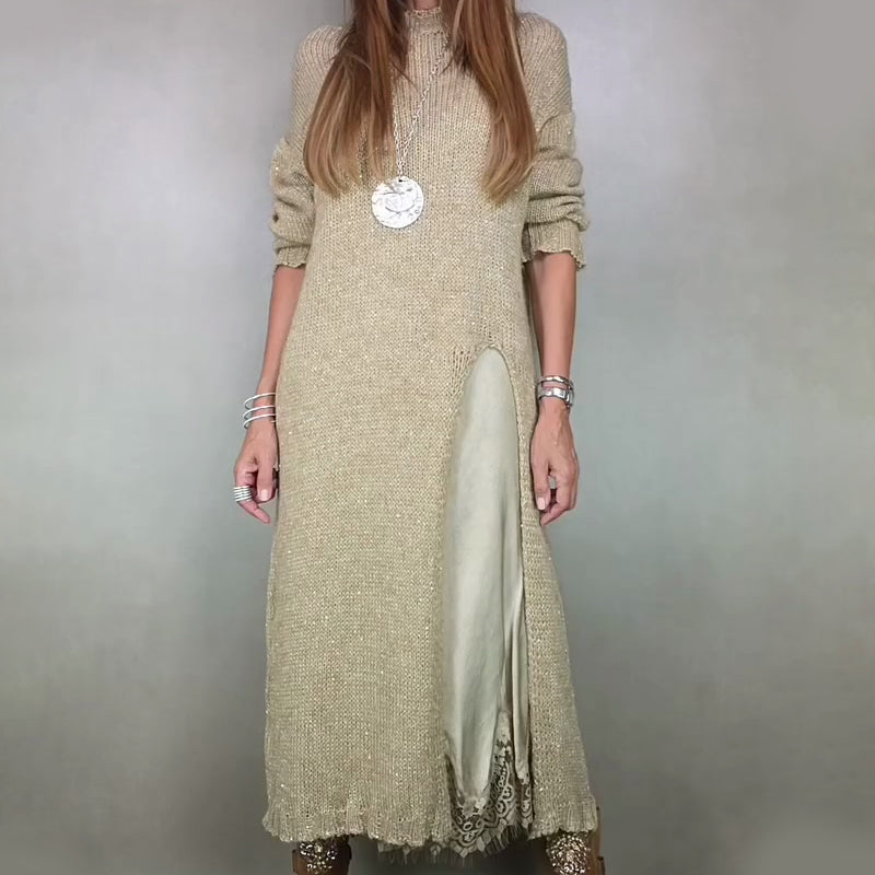 Saba Fargnoli™ Komplet damski: sukienka i sweter