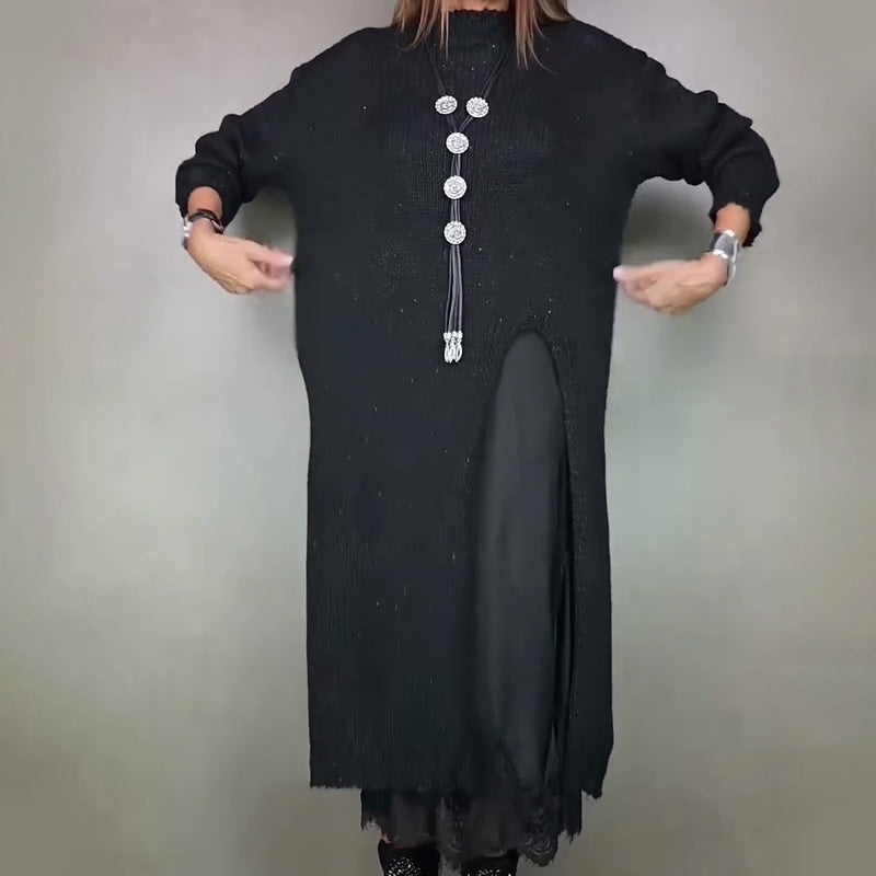 Saba Fargnoli™ Komplet damski: sukienka i sweter