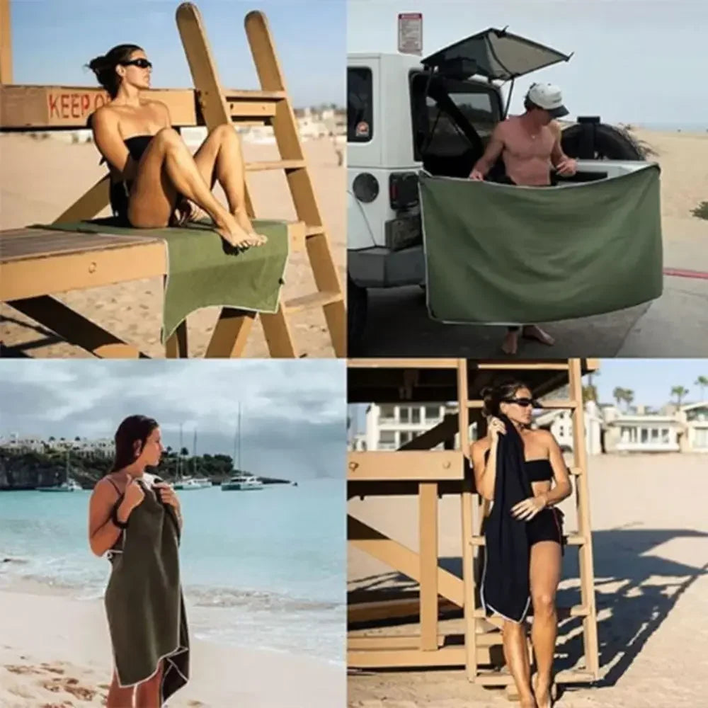 SandyLux™ Magnetyczny ręcznik plażowy